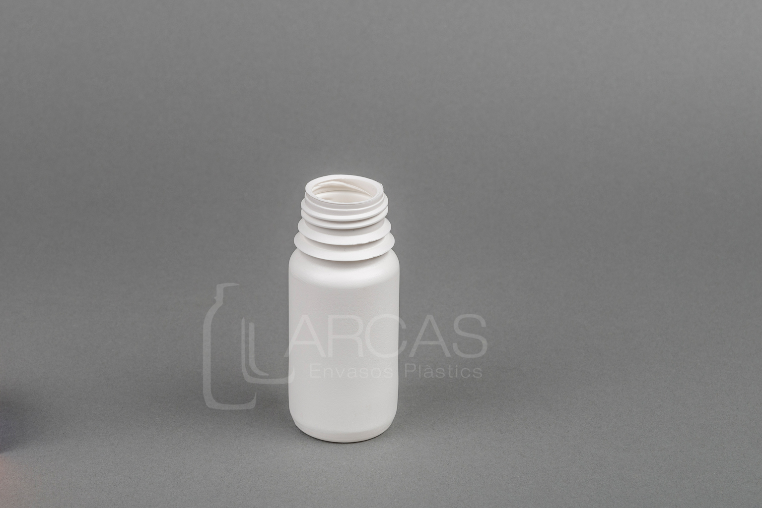 Fabricación de Botella 125ml HDPE blanco D38