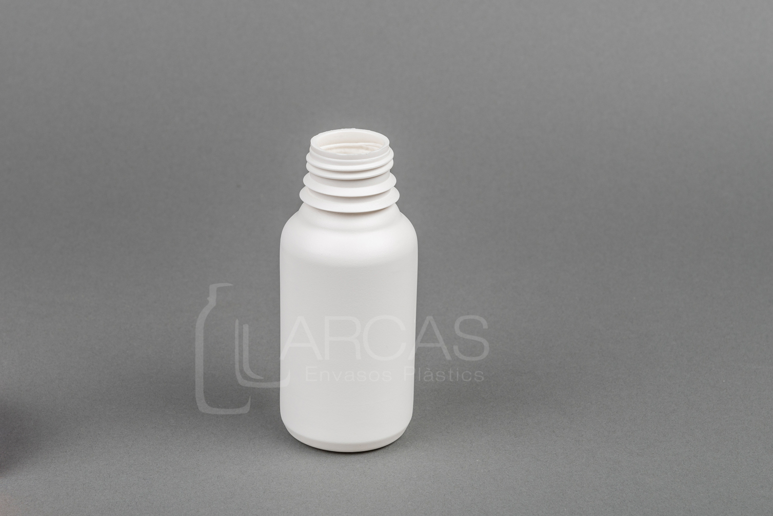 Fabricación de Botella 250ml HDPE blanco D38