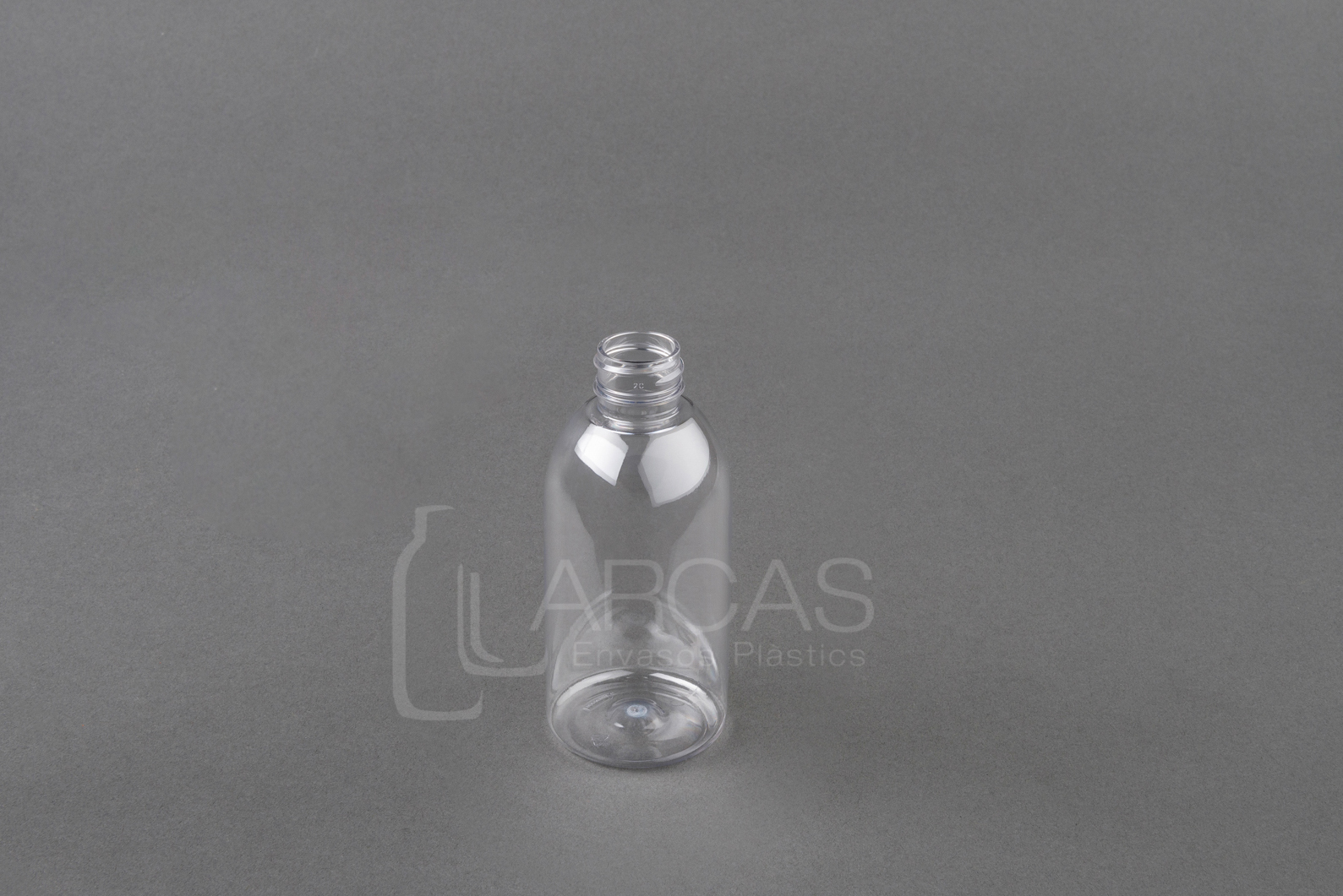 Fabricación de Botella PET 250ml  cilíndrica 28/410 transparente