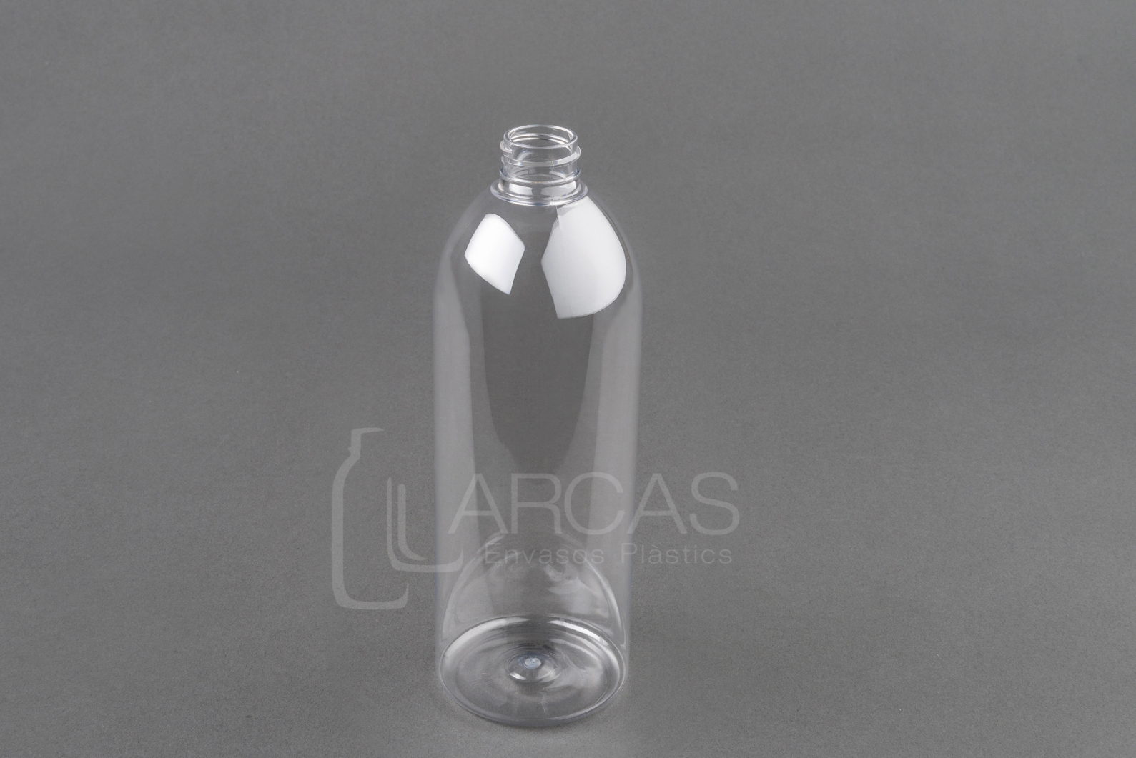 Fabricación de Botella PET 750ml  cilíndrica 28/410 transparente