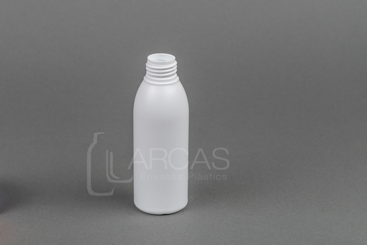 Fabricación de Botella 125ml 24/410 HDPE blanco