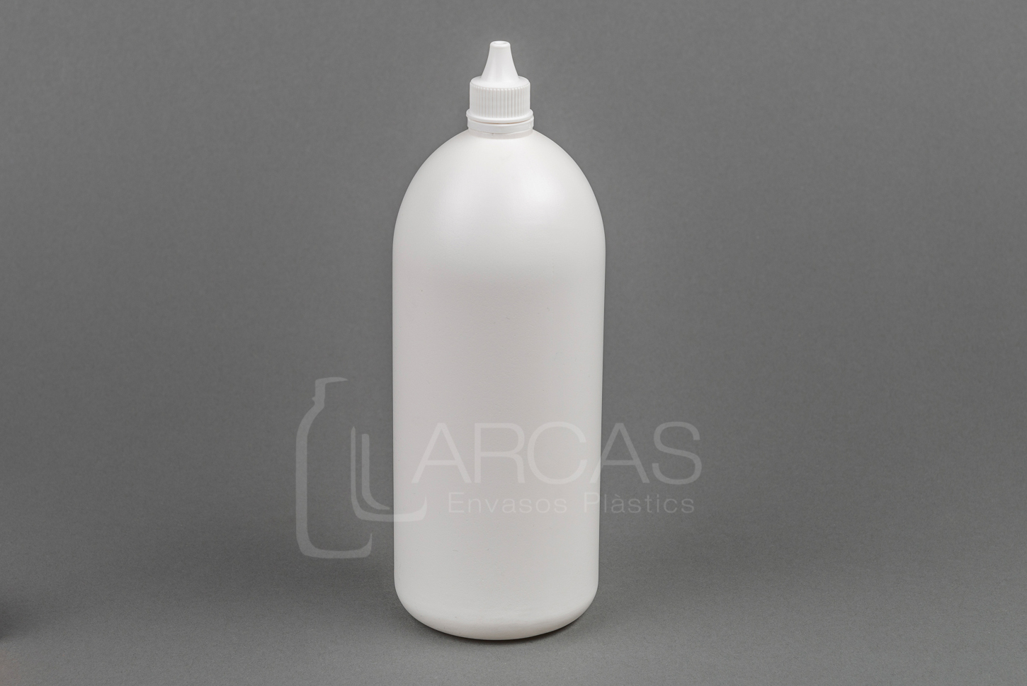 Fabricación de Botella cánula 1000cc HDPE Blanco