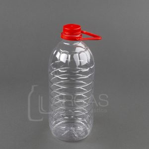Fabricación garrafa PET 2 litros transparente