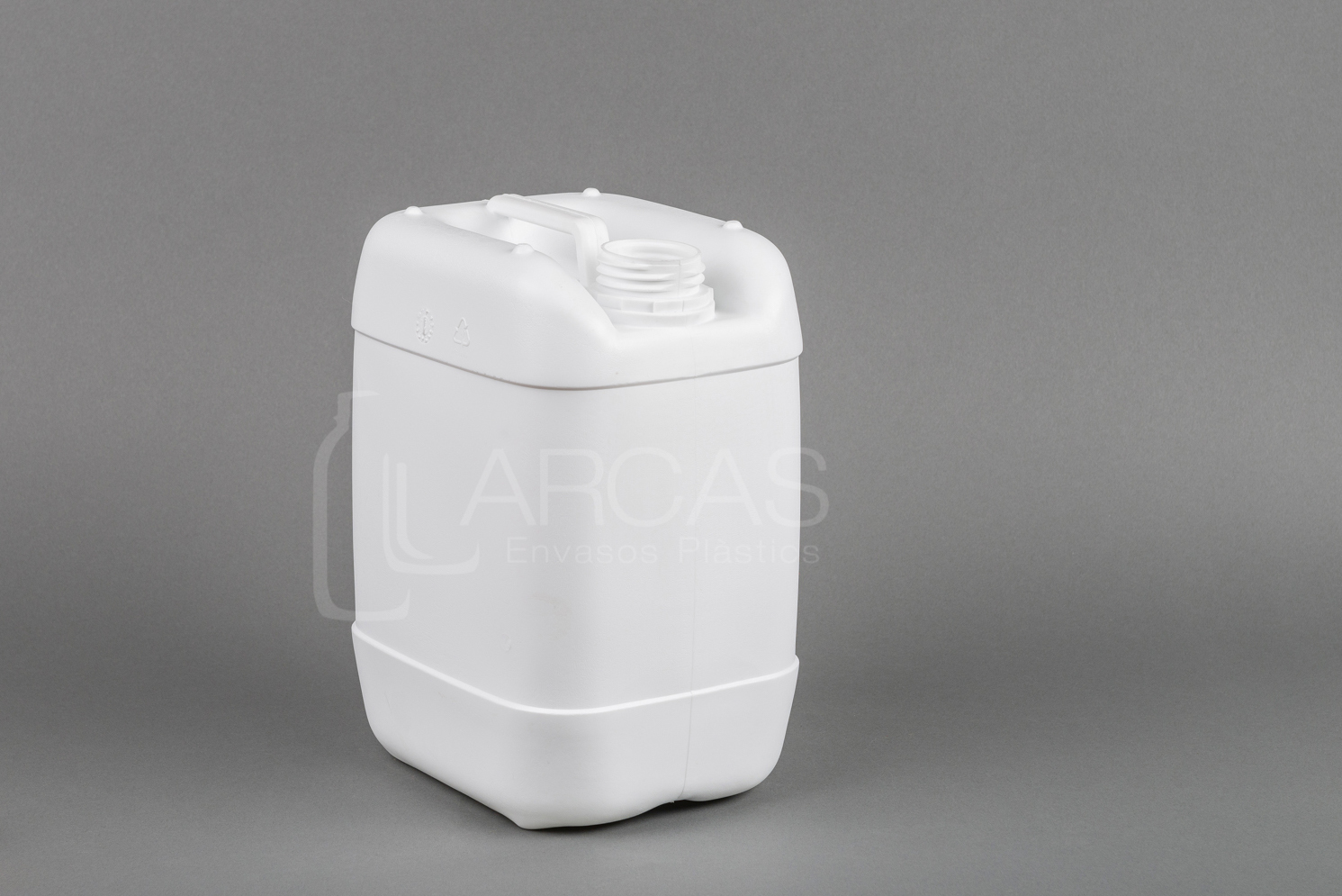 Fabricación de Jerrican 10 litros Hom. Apil. D60 (501) blanco
