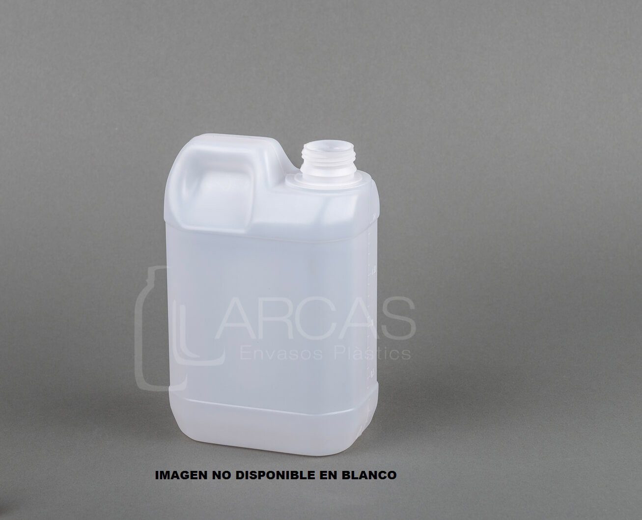 Fabricación de Jerrican 2 litros HDPE blanco D38