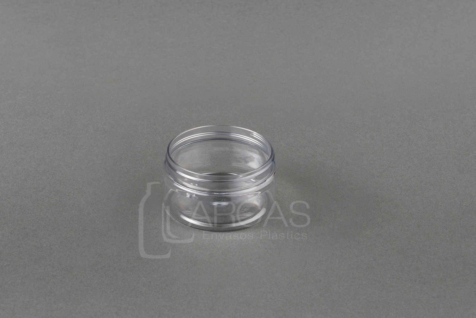 Fabricación de Tarro rosca PET 100ml D70 transparente