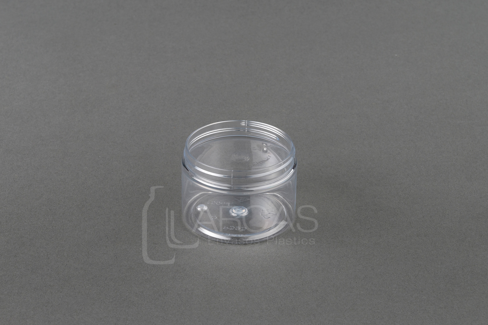 Fabricación de Tarro rosca PET 150ml D70 transparente