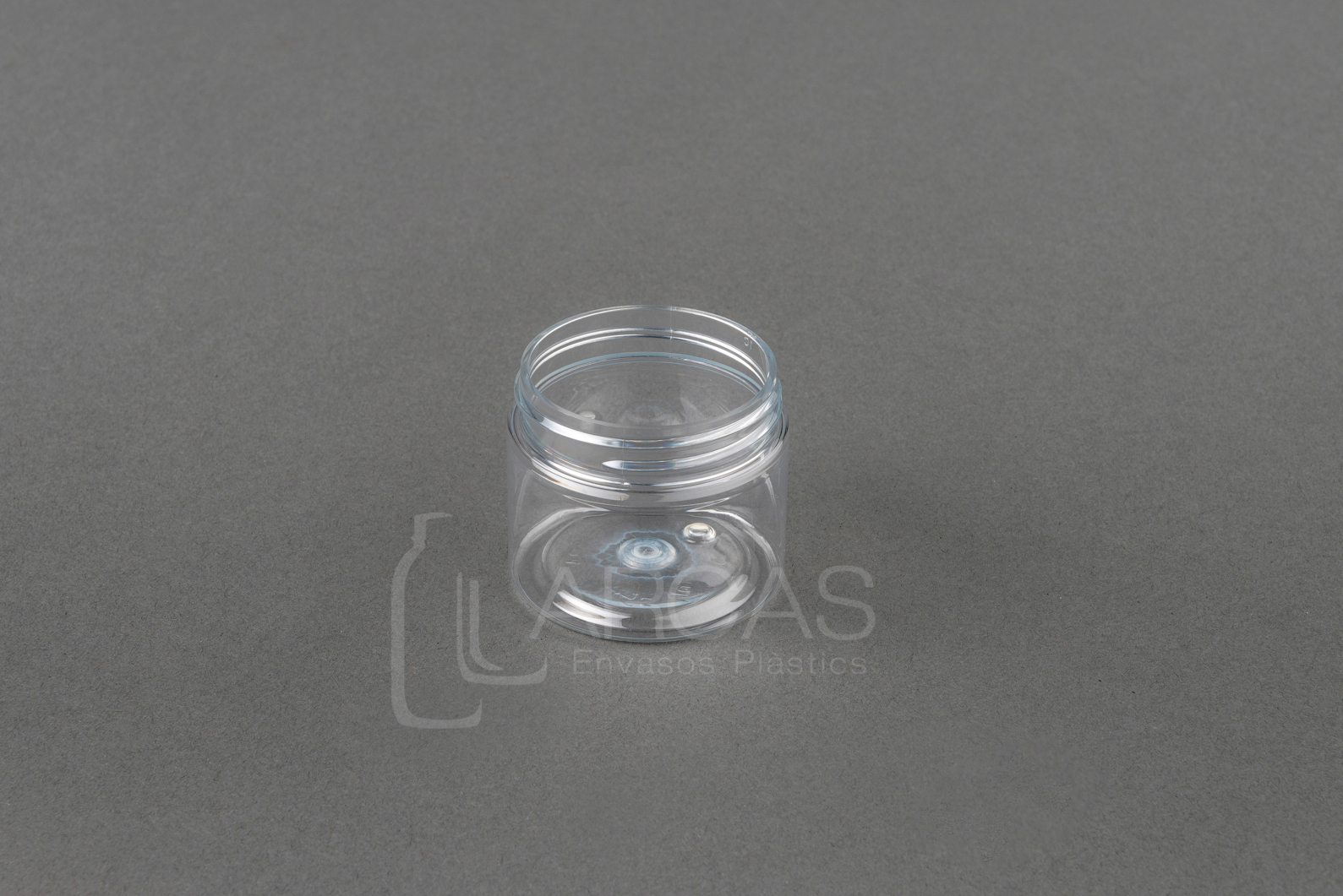 Fabricación de Tarro rosca PET 50 ml D48 transparente